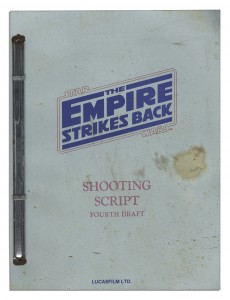 empire strikes back shooting script