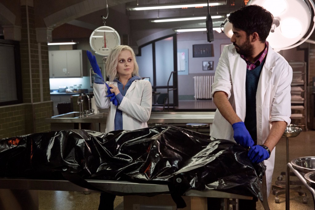 iZOMBiE-02-L-Rose-McIver-Liv-Moore-and-R-Rahul-Kohli-as-Dr.-Ravi-Chakrabarti