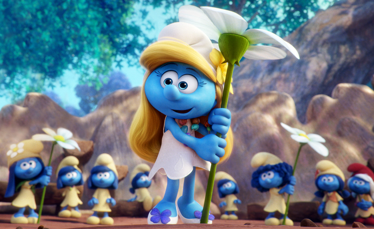 The lost village offers a rambling rehashing of smurfette's sexist bac...
