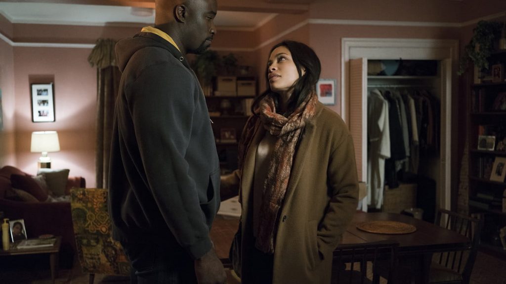 Luke Cage and Claire Templeton